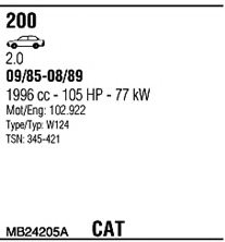 FONOS MB24205A Exhaust System
